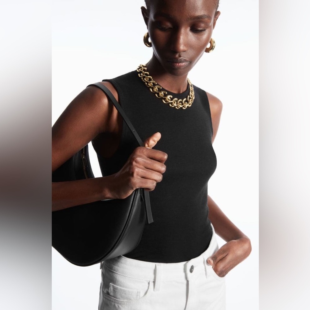 COS Mini Crescent Leather Bag - Picture 5 of 10